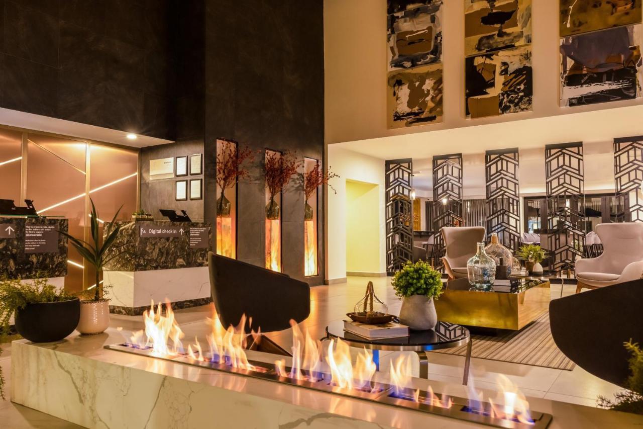 Gamma Ciudad Juarez Hotel Buitenkant foto The lobby of the hotel